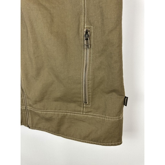 Kuhl Burr Lined Vest Canvas Berber Fleece Trim Vintage Patina Dye Men's Size XL - Picture 3 of 12